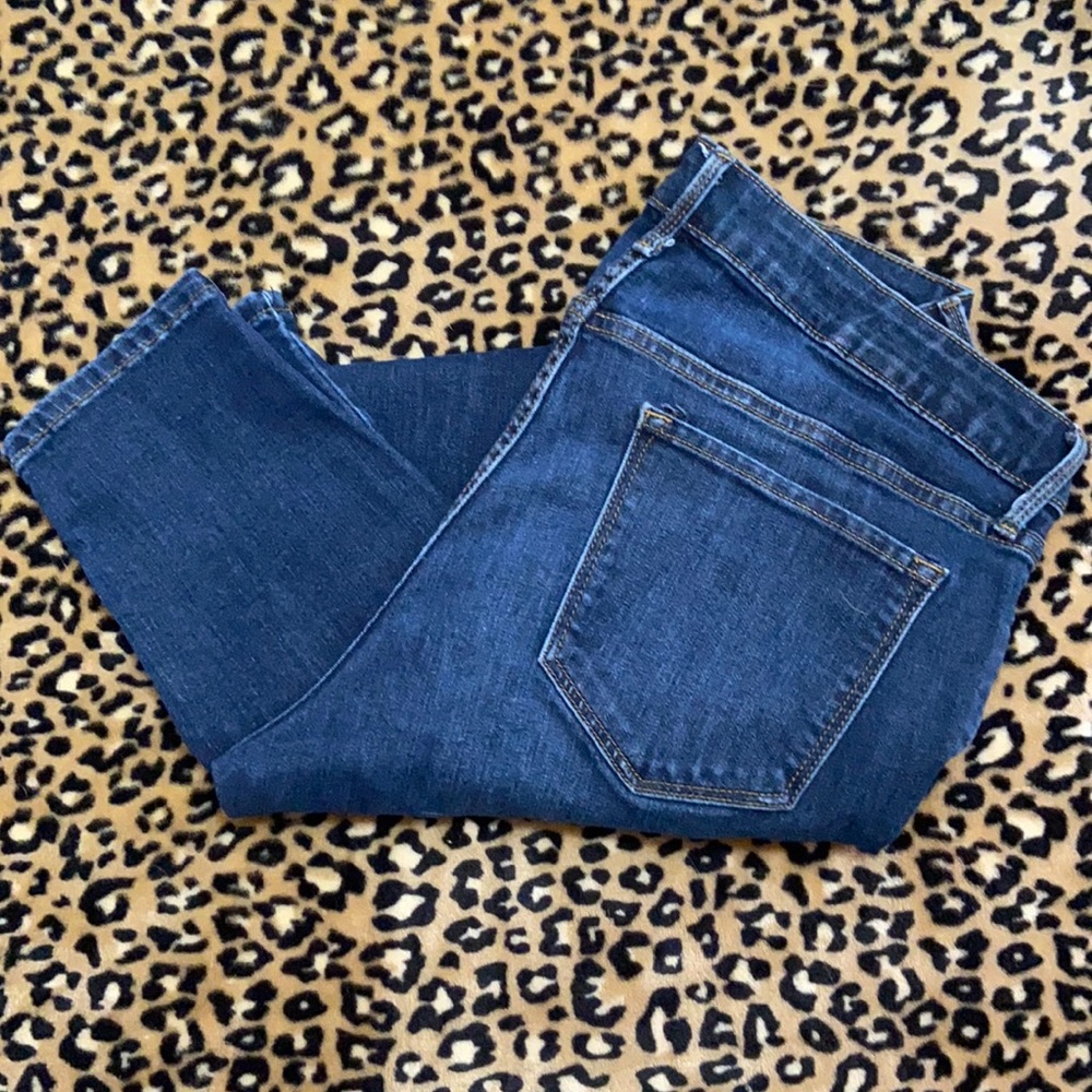 Lightly-Worn Old Navy Mid-Rise Rockstar Jeans